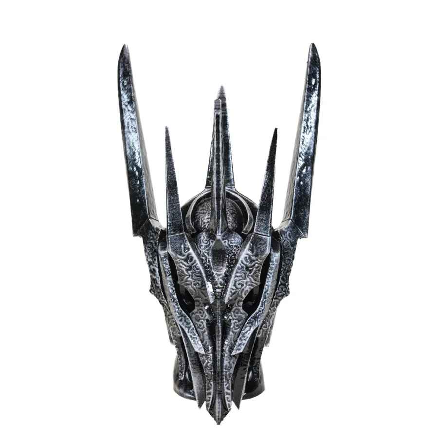 Saurons Helmet Sculpture Replica Prop From The Lord Of The Rings By Blasters4Masters 1
