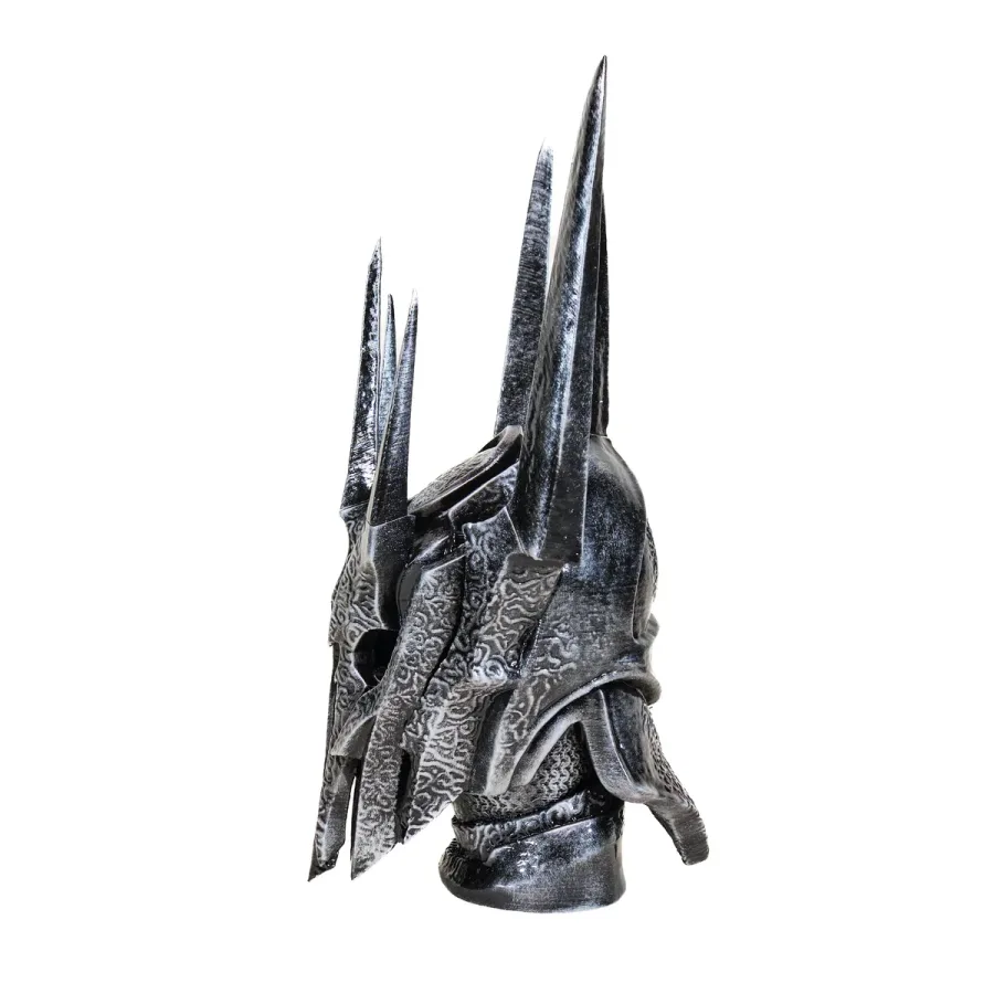 Saurons Helmet Sculpture Replica Prop From The Lord Of The Rings By Blasters4Masters 2