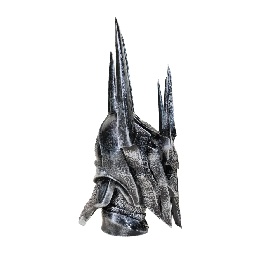 Saurons Helmet Sculpture Replica Prop From The Lord Of The Rings By Blasters4Masters 6