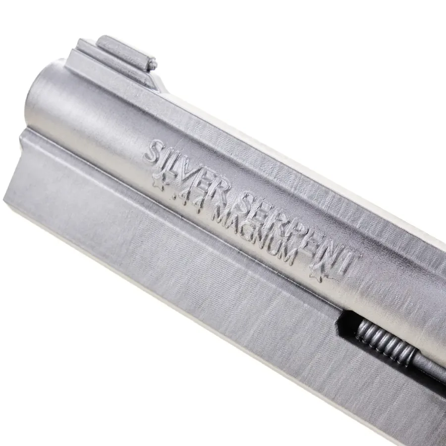 Silver Serpent Barrys 44 Magnum Replica Prop From Resident Evil By Blasters4Masters 6
