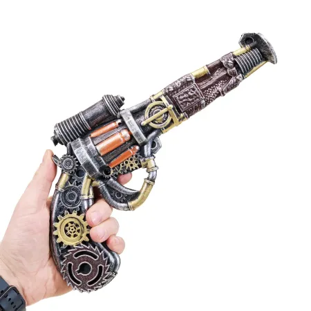 Steampunk Revolver Gun Replica Prop By Blasters4Masters