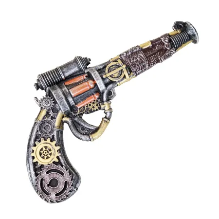 Steampunk Revolver Gun Replica Prop By Blasters4Masters 10