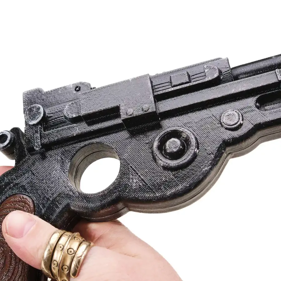 The Mandalorians IB 94 Blaster Pistol Replica Prop From Star Wars By Blasters4Masters 7