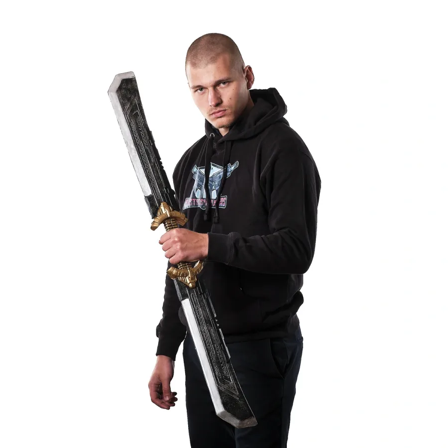 The Sword Of Thanos Prop Replica From Marvel By Blasters4Masters 3