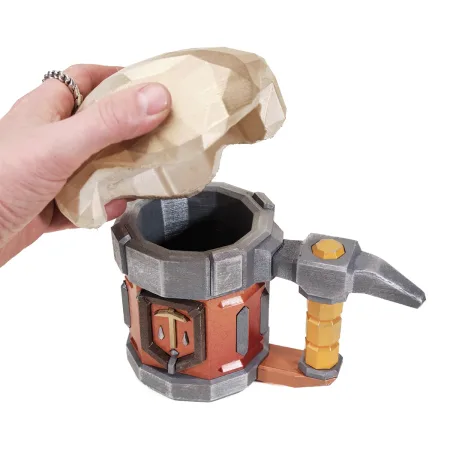 Tunnel Rat Mug Prop Replica From Deep Rock Galactic By Blasters4Masters 8