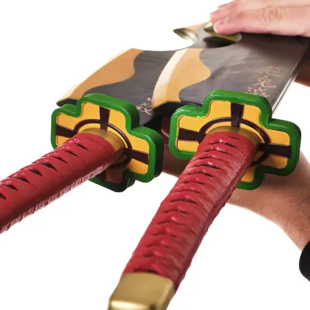 Uzui Tengen Swords Replica Prop From Demon Slayer By Blasters4Masters 11