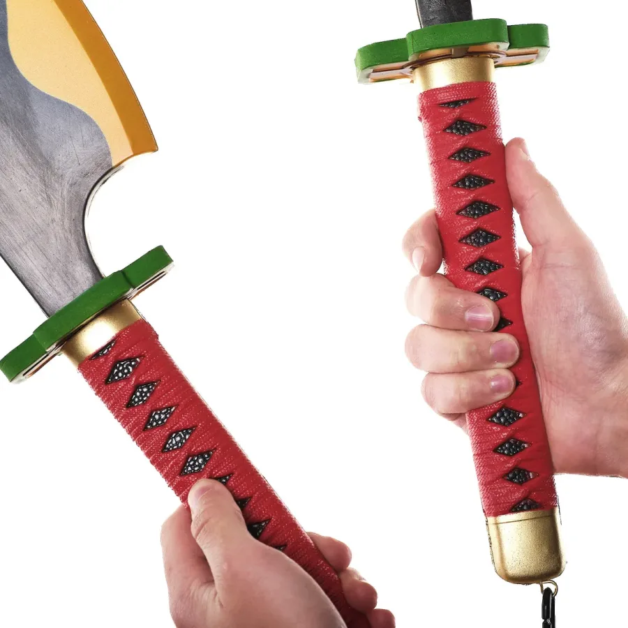 Uzui Tengen Swords Replica Prop From Demon Slayer By Blasters4Masters 7