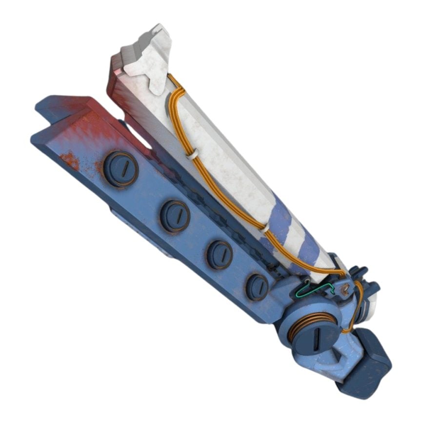 Electric Railcannon Prop Replica From Ultrakill By Blasters4Masters