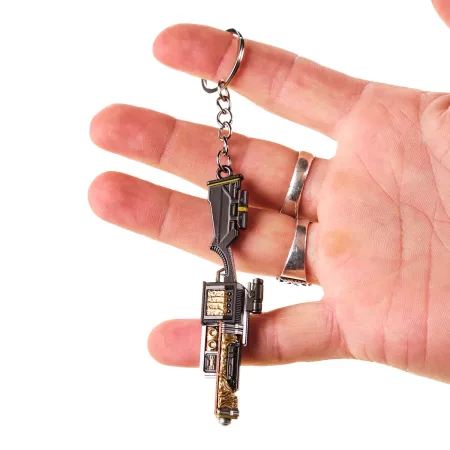 LAS 17 Double Edge Sickle Keychain Replica Prop From Helldivers 2 By Blasters4Masters