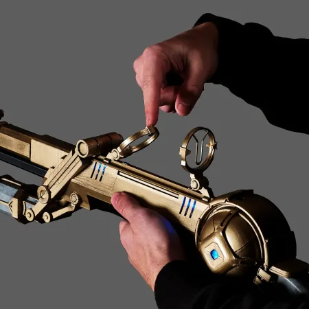 Caitlyn’s Sniper Rifle - Arcane / League of Legends 12 Caitlyns Sniper Rifle Replica Prop From Arcane League Of Legends By Blasters4Masters 11