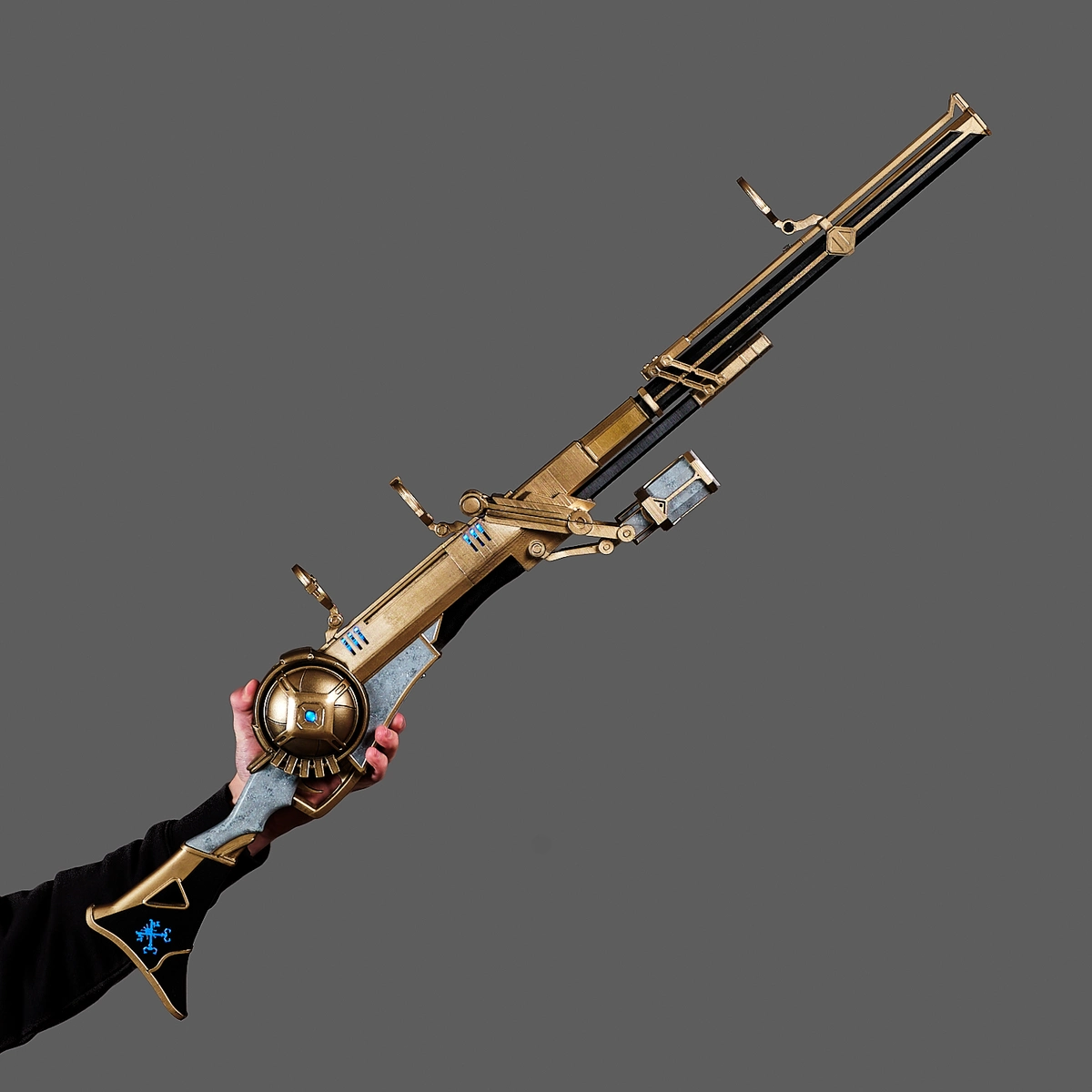 Caitlyn`s Sniper Rifle replica prop from Arcane League of Legends by Blasters4Masters_7 Caitlyns Sniper Rifle Replica Prop From Arcane League Of Legends By Blasters4Masters 7