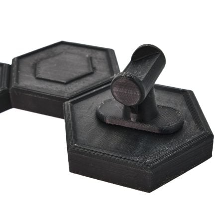 B4M Handgun Hexagon Stand 5 Gun Stand By Blasters4Masters 1