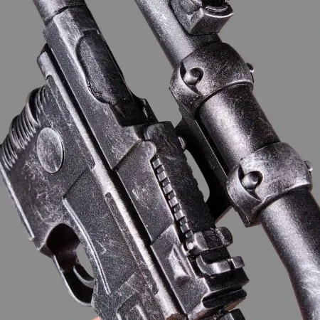 Han Solo DL-44 Blaster - Star Wars - PREMIUM EDITION 7 Han Solo DL 44 Blaster PREMIUM EDITION Replica Prop From Star Wars By Blasters4Masters 6