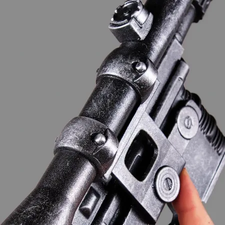Han Solo DL-44 Blaster - Star Wars - PREMIUM EDITION 9 Han Solo DL 44 Blaster PREMIUM EDITION Replica Prop From Star Wars By Blasters4Masters 8