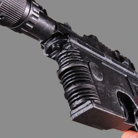 Han Solo DL-44 Blaster - Star Wars - PREMIUM EDITION 10 Han Solo DL 44 Blaster PREMIUM EDITION Replica Prop From Star Wars By Blasters4Masters 9