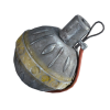Heavy Fuze Grenade White