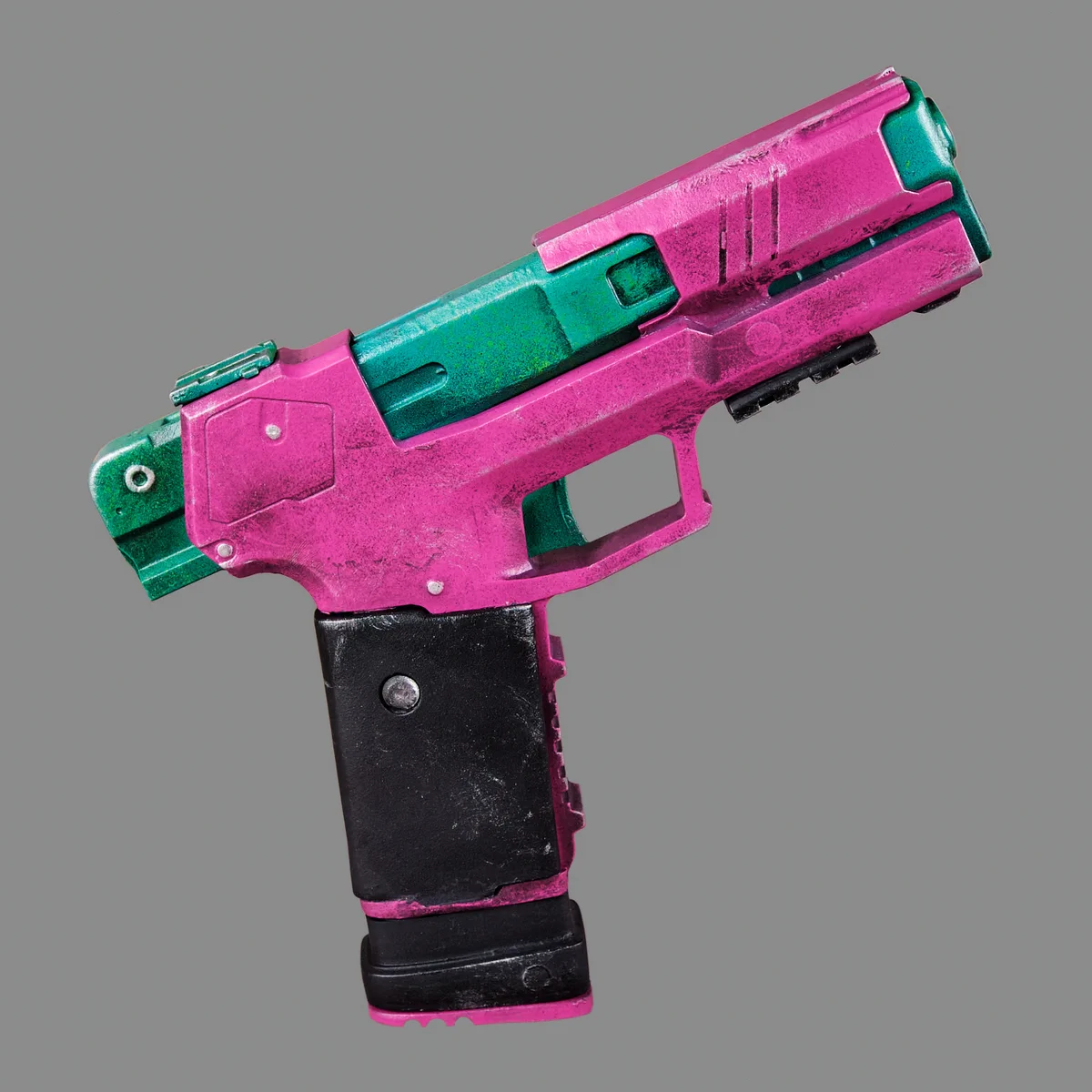 Rebecca`s Pistol – Pink & Green PREMIUM EDITION replica prop from Cyberpunk 2077 by Blasters4Masters_11 Rebeccas Pistol Pink Green PREMIUM EDITION Replica Prop From Cyberpunk 2077 By Blasters4Masters 11