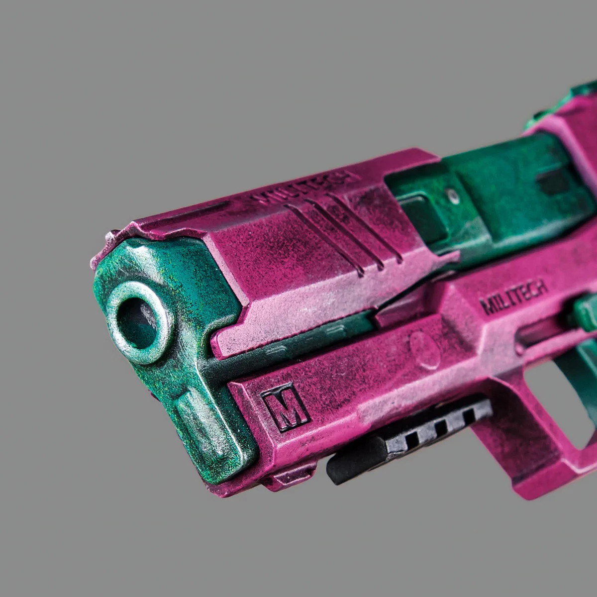 Rebecca`s Pistol – Pink & Green PREMIUM EDITION replica prop from Cyberpunk 2077 by Blasters4Masters_9 Rebeccas Pistol Pink Green PREMIUM EDITION Replica Prop From Cyberpunk 2077 By Blasters4Masters 9