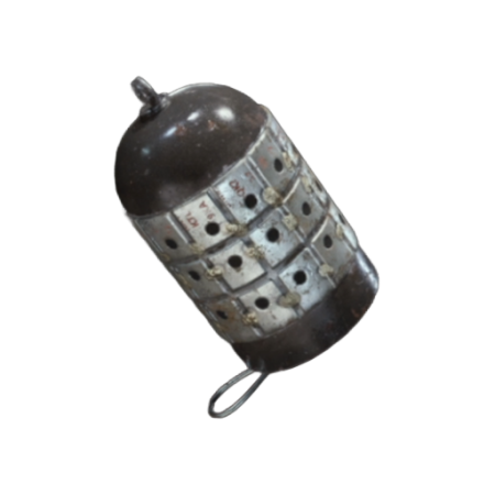 Shrapnel Grenade White