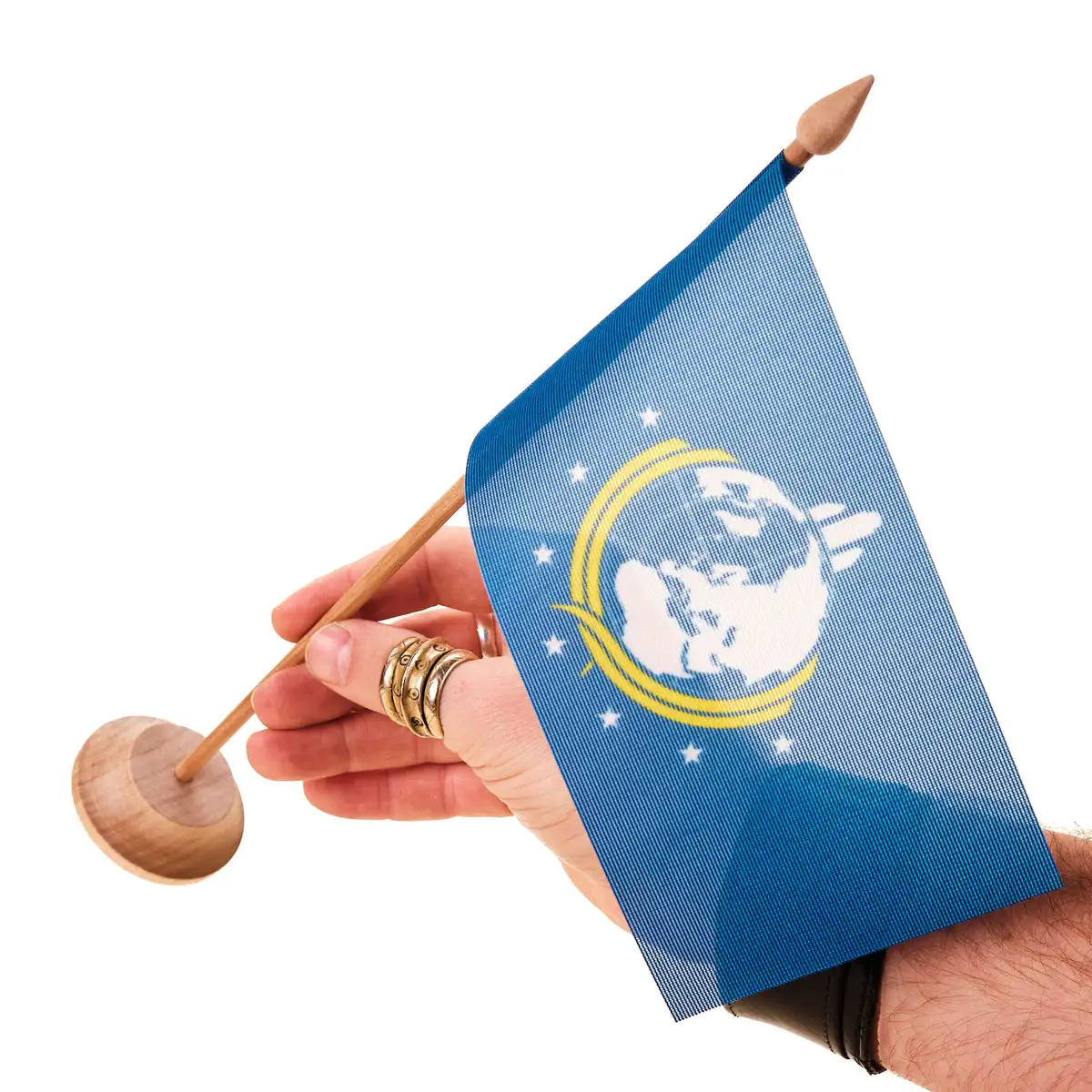 State flag of Super Earth replica prop from Helldivers 2 by Blasters4Masters_2 State Flag Of Super Earth Replica Prop From Helldivers 2 By Blasters4Masters 2