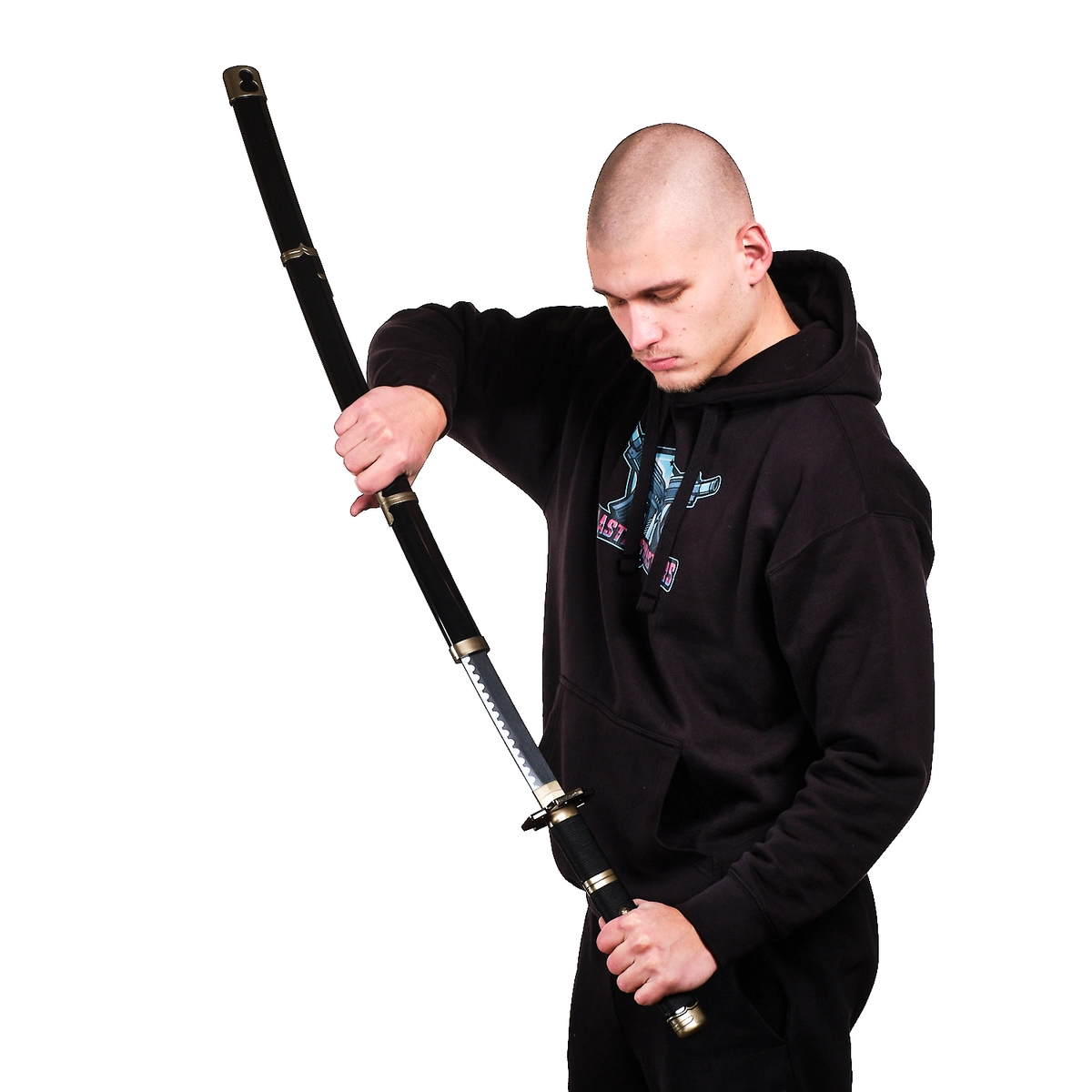 Yoriichi Tsugikuni replica prop from Demon Slayer by Blasters4Masters Yoriichi Tsugikuni Replica Prop From Demon Slayer By Blasters4Masters