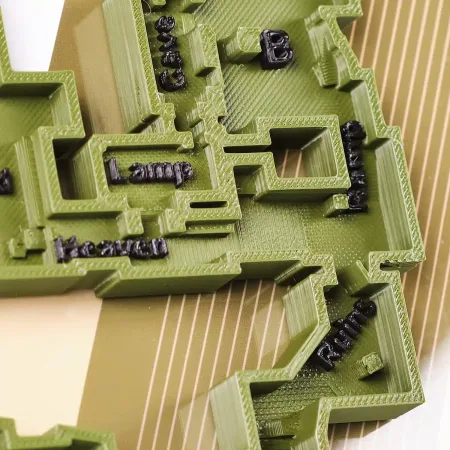 Ancient Map 3D Plaque Replica Prop From Counter Strike 2 By Blasters4Masters 8