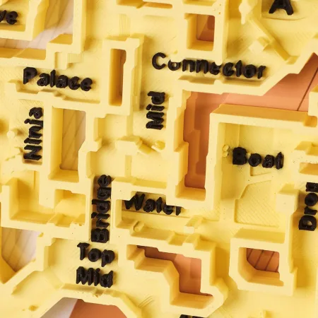 Anubis Map 3D Plaque Replica Prop From Counter Strike 2 By Blasters4Masters 5