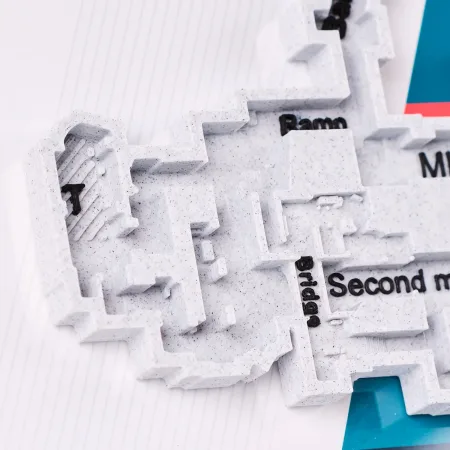 Inferno Map 3D Plaque Replica Prop From Counter Strike 2 By Blasters4Masters 8