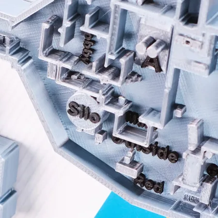 Nuke Map 3D Plaque Replica Prop From Counter Strike 2 By Blasters4Masters 5