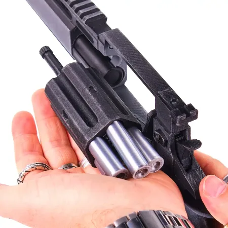 RSH 12 Requiem Magnum Revolver Battle Scar Replica Prop From Resident Evil By Blasters4Masters 11