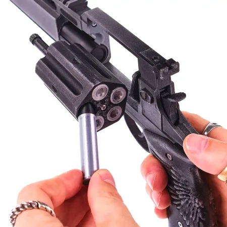 RSH 12 Requiem Magnum Revolver Battle Scar Replica Prop From Resident Evil By Blasters4Masters 12