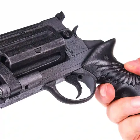 RSH 12 Requiem Magnum Revolver Battle Scar Replica Prop From Resident Evil By Blasters4Masters 3