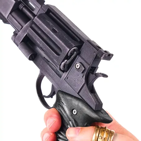 RSH 12 Requiem Magnum Revolver Battle Scar Replica Prop From Resident Evil By Blasters4Masters 4