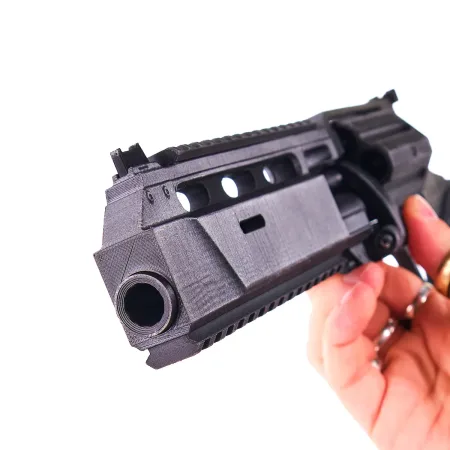 RSH 12 Requiem Magnum Revolver Battle Scar Replica Prop From Resident Evil By Blasters4Masters 7