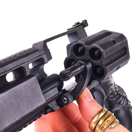 RSH 12 Requiem Magnum Revolver Battle Scar Replica Prop From Resident Evil By Blasters4Masters 9