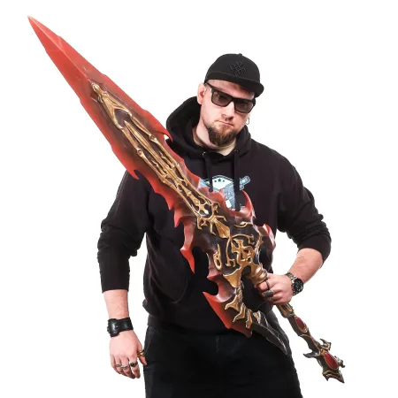 Nightsteel Greatsword Replica Prop From Final Fantasy By Blasters4Masters 1