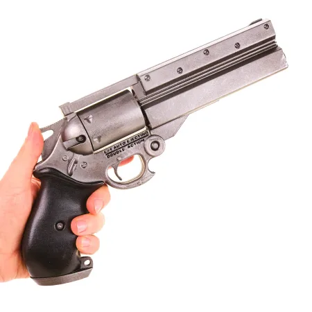 AGL Arms .45 Long Colt – Vash The Stampede Revolver TUNGSTEN Replica Prop From Trigun By Blasters4Masters 1