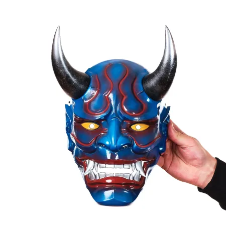 Blue Devil Oni Mask Replica Prop By Blasters4Masters 4