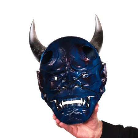 Blue Devil Oni Mask Replica Prop By Blasters4Masters 5