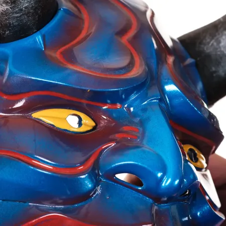 Blue Devil Oni Mask Replica Prop By Blasters4Masters 7