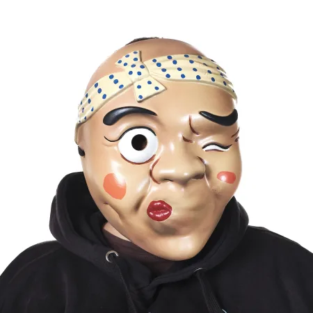 Hyottoko Mask Replica Prop By Blasters4Masters