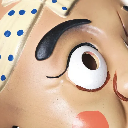 Hyottoko Mask Replica Prop By Blasters4Masters 8