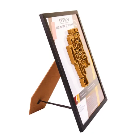 Italy Map 3D Plaque Replica Prop From Counter Strike 2 By Blasters4Masters 2