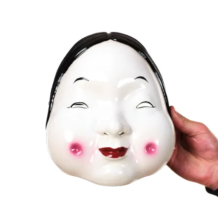 Okame Mask Japanese Traditional Masks Japan Culture Otafuku 6
