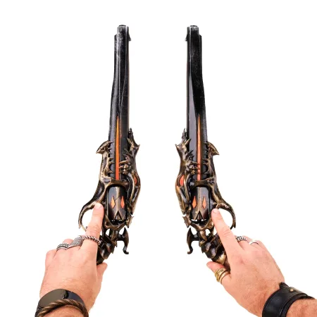 The Hounds Corrupted Skin Replica Prop From Metal Hellsinger By Blasters4Masters 10