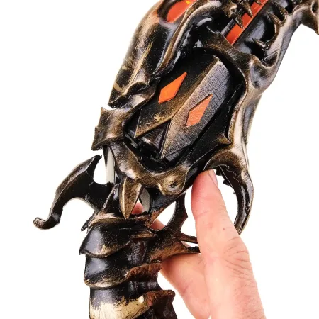 The Hounds Corrupted Skin Replica Prop From Metal Hellsinger By Blasters4Masters 4
