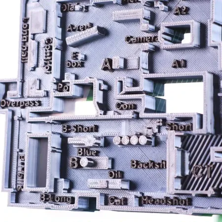 Train Map 3D Plaque Replica Prop From Counter Strike 2 By Blasters4Masters 5