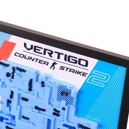 Vertigo Map 3D Plaque Replica Prop From Counter Strike 2 By Blasters4Masters 4