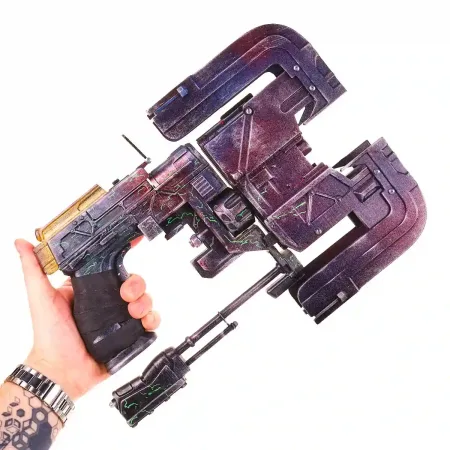 Plasma Cutter — Bloodshot Glitched Edition Dead Space Blasters4masters Prop Replica 1