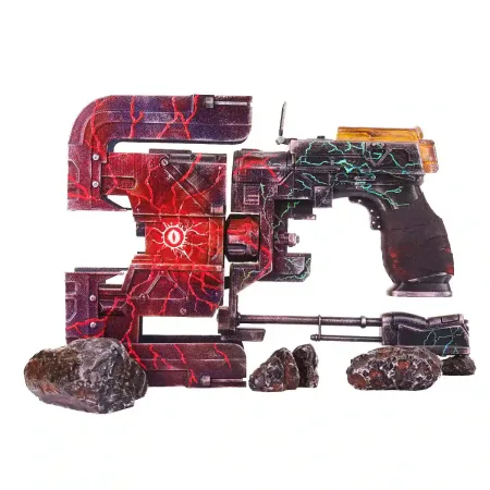 Plasma Cutter — Bloodshot Glitched Edition Dead Space Blasters4masters Prop Replica 10
